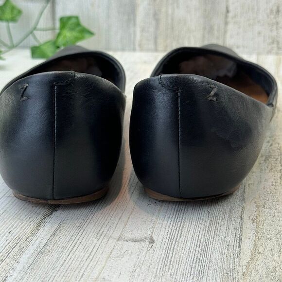Zodiac Hill Pointed Toe Ballet Black Flat size 9 - Picture 4 of 9